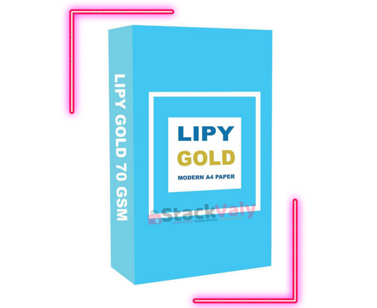 Lipy Gold 70 GSM - Modern A4 Paper