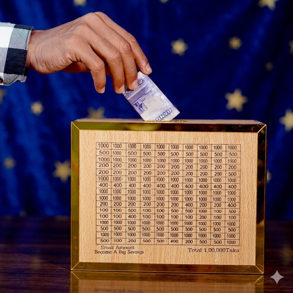 Money Saving Box 100000 Taka Saving