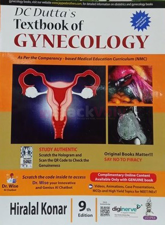 DC Dutta's Textbook of Gynecology (Color)
