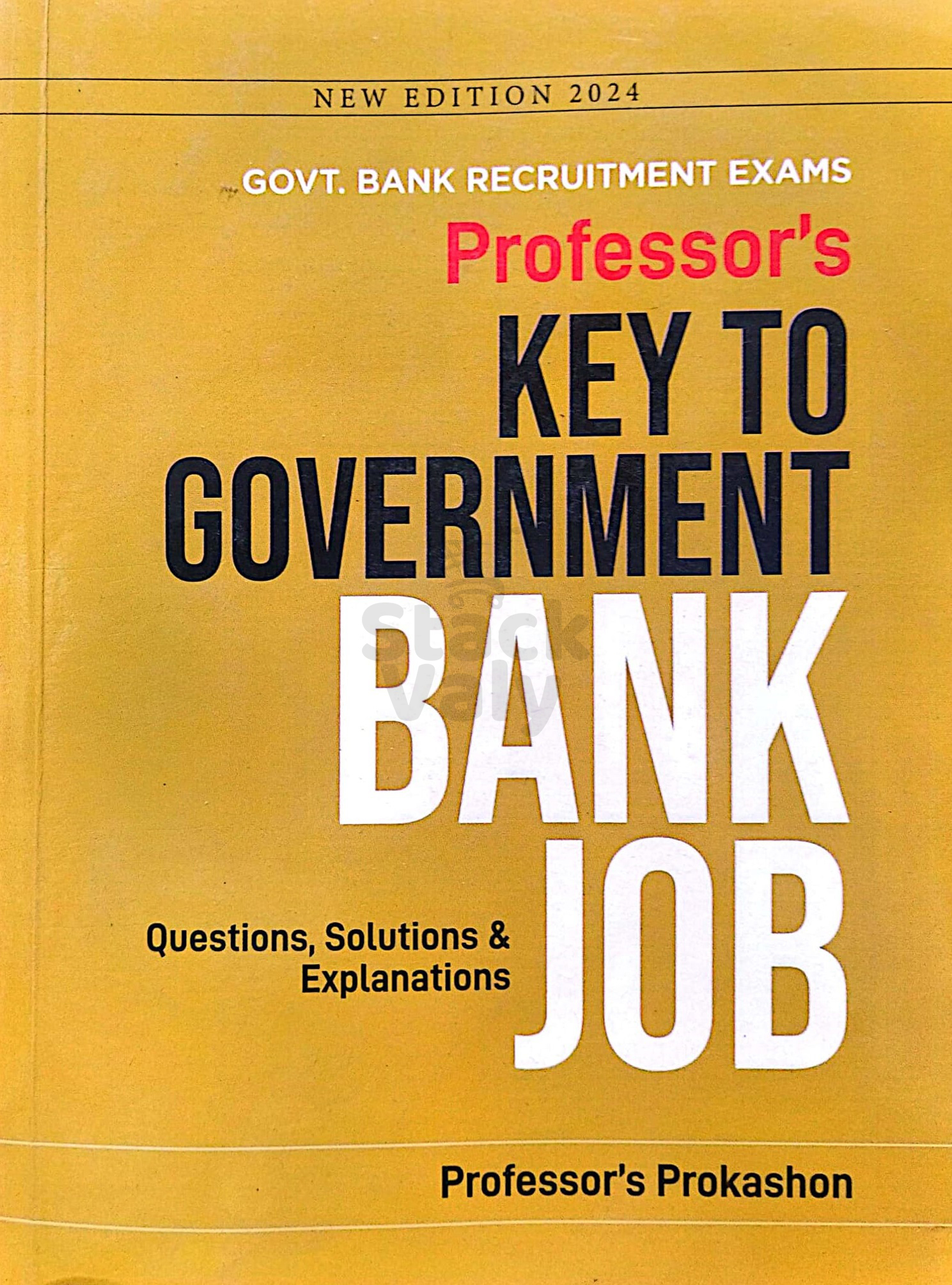 Professor's Key to Government Bank Job