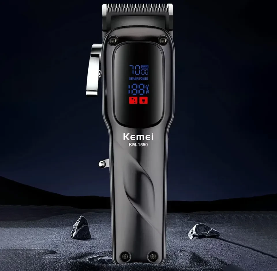 Kemei KM-1550 Professional Hair Clipper and Beard Trimmer