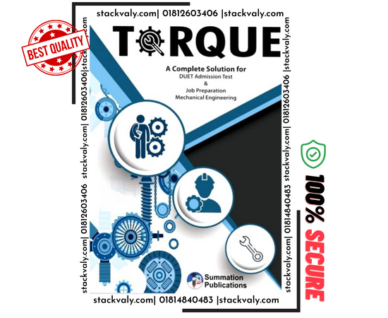 TORQUE A Complete Solution For DUET Admission and Job Preparation (Mechanical Engineering)