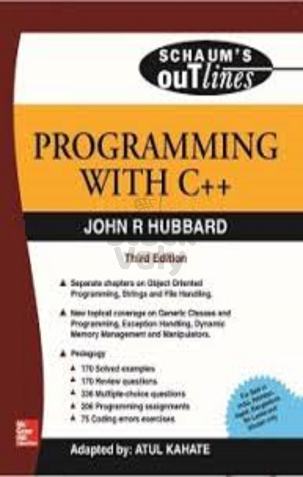 Schaum's Outlines Programming With C++