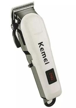 Kemei KM-809A Digital Electric Rechargeable Professional Hair Clipper Trimmer