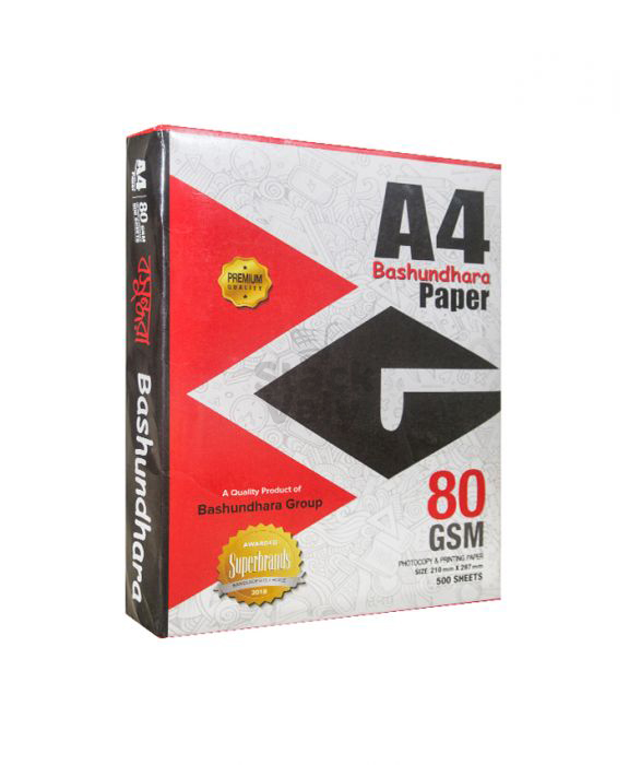 Bashundhara 80 GSM A4 Paper