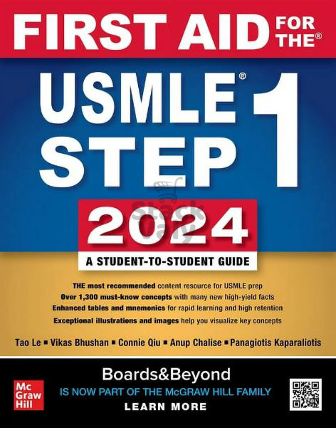 First Aid for the USMLE Step-1 2024 (Color)