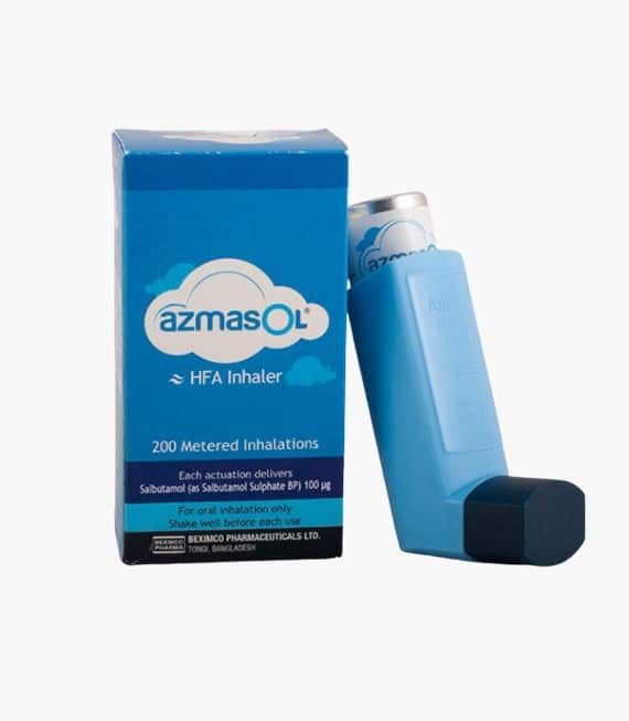 Azmasol HFA Inhaler Refill 200 Puffs